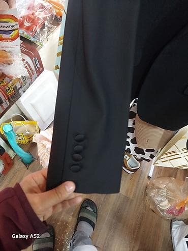 Jakamen kişi pencəyi - Rəng: qara - Model: klassik tək sətirli pencək — 5