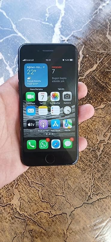ekran telefonu: IPhone 7, 128 GB, Qara, Barmaq izi, Face ID — 3