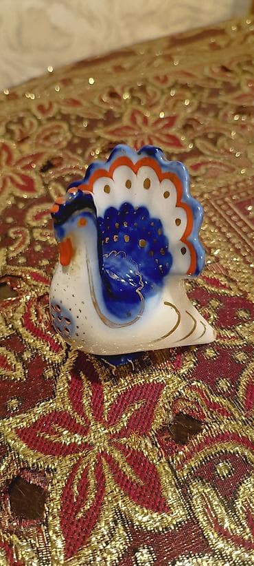 Fiqurlar: Fiqur, Keramika, rəng - Mavi — 2