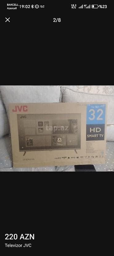 tv krosno: JVC Smart TV Xüsusiyyətlər: - Smart TV platforması: YouTube, Netflix — 6