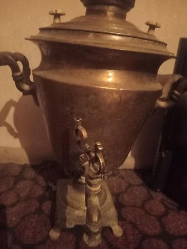 gitara simləri: Qədimi mis samovar - Material: bürünc/mis ərintisi - Klassik — 3