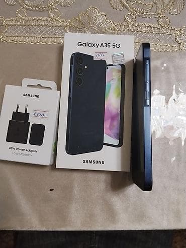 ucuz pc kasa: Samsung Galaxy A35 5G, 256 GB, rəng - Mavi, Barmaq izi, İki sim kartlı, Face ID — 3