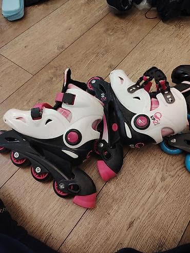 rolik oğlan ucun: UP2GLIDE tənzimlənən oğlan və qız uşaq inline konkiləri. Qoruyucu plus — 5