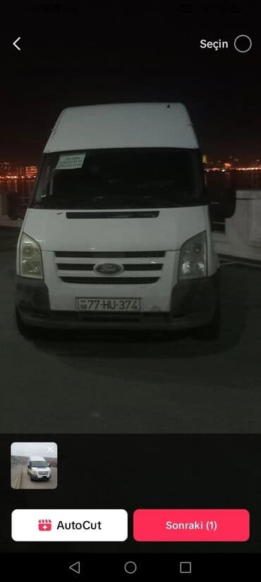 fiat doblo ölüxana: Ford Transit markalı ağ rəngli yük avtomobili. Sərnişin və ya yük — 2