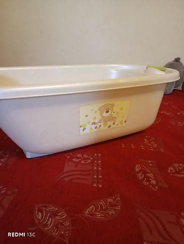 boş papaq: Mothercare Uşaq vannası - Material: möhkəm, yüngül plastik - Rəng — 1