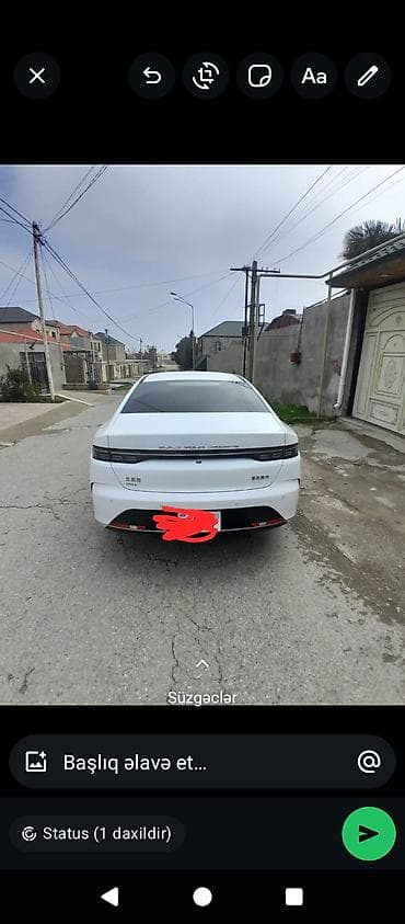 Nəqliyyat: BYD Qin Plus DM-i hibrid sedan - Güc qurğusu: DM-i plug-in hibrid — 2