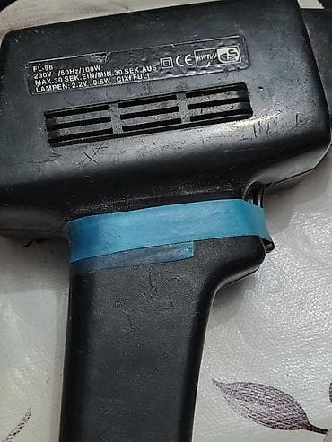 plastik boru utu: FL-98 elektrikli istilik/fənər tipli alət Texniki göstəricilər: - — 2