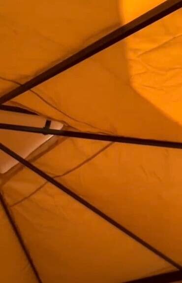 Потолок: Bağ/veranda üçün qapalı çardaq (pavilon) - Rəng: bej - Dördbucaqlı at lalafo.az — 12 Потолок: Bağ/veranda üçün qapalı çardaq (pavilon) - Rəng: bej - Dördbucaqlı — 12