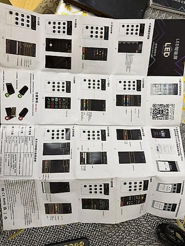 matrix boom: RGB LED matris ekran paneli – proqramlaşdırıla bilən animasiya lövhəsi — 7