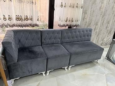 kunc mebeli: İşlənmiş, Künc divan, Divan, Bazasız, Açılmayan — 3