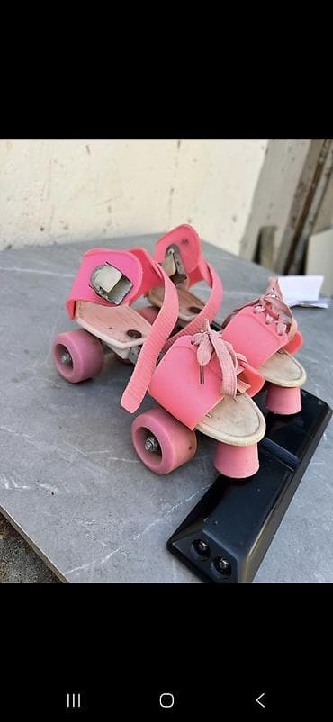 детские ролики roller: Uşaq dördtəkərli konkisürmə təkərləri (rolik ayaqqabıları üçün üstlük) — 1