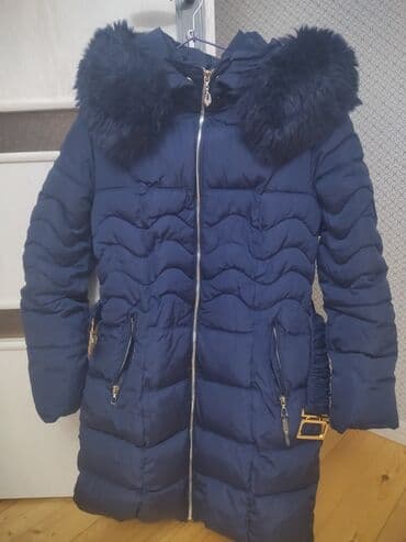 palto qadın üçün: Qadın palto – klassik qara rəngdə, uzun model. 48 razmer — 4