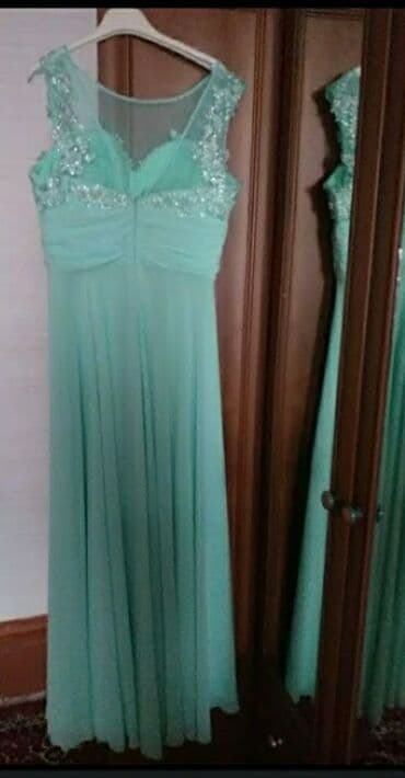 şifon donlar 2023: Ziyafət donu, Maksi, L — 1