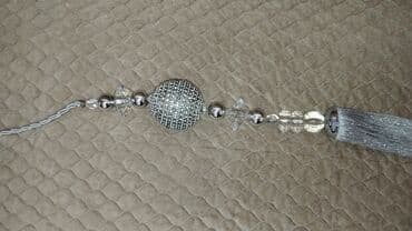 ag reng sekil: Pərdə üçün dekorativ bağ (tieback). Təzədir istəyən əlaqə saxlasın — 4