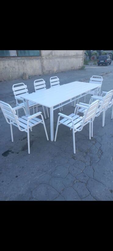 endirimde olan mebeller: 🔥Masa ve oturacaqlar🔥 ✅Bağ evleri,kafeler,restoranlar üçün her növ — 5