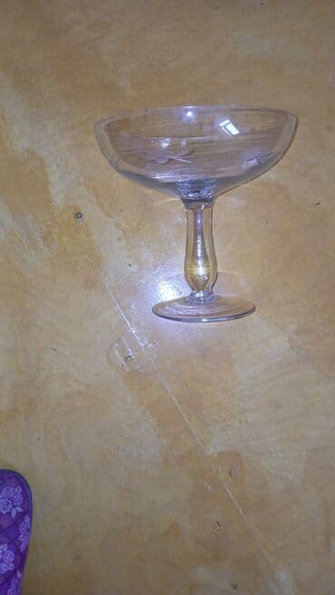 dondurma qablari: Qədəhlər, Şüşə, 1 əd — 1