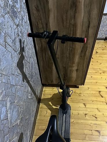 velosiped oturacağı: Elektrikli skuter – oturacaqlı model - Rəng: qara, qırmızı detallarla — 4