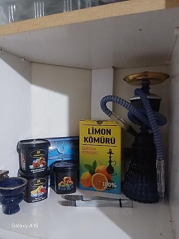 Личные вещи: Qəlyan və aksesuarlar dəsti Məhsul tərkibi: - Kompakt şüşə gövdəli — 1