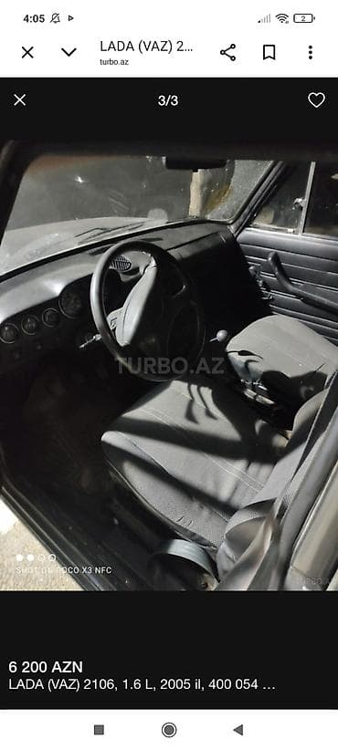 belarus traktor 82: VAZ (LADA) 2106: 1.6 l | 2005 il 400054 km Sedan — 2