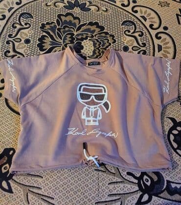 şalvar kofta: İdman dəsti – 2 parça - Rəng: tozlu qızılgül/boz-qəhvəyi ton - Üst — 4