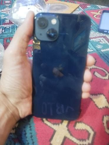 IPhone 13, 128 GB, Midnight, Barmaq izi, Face ID — 2