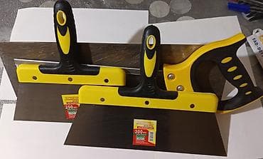 nabor hacar: Alətlər dəsti – IFAD 12" Tenon Saw + Kingmax paslanmayan şpatellər — 3