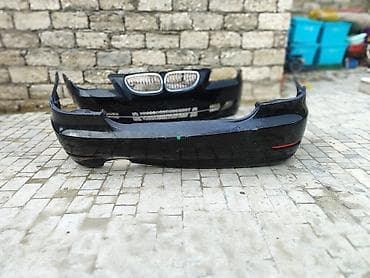 sprinter buferi: BMW üçün qabaq və arxa bamper komplekti - Rəng: qara, parlaq - Arxa — 1