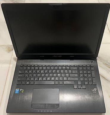 HP: Model: ASUS G750JW (gaming laptop seriyası) 	•	CPU: Intel Core — 1