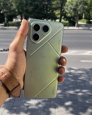 sensörlü aspiratör: Tecno Pova, 256 GB, rəng - Yaşıl, Sensor — 1