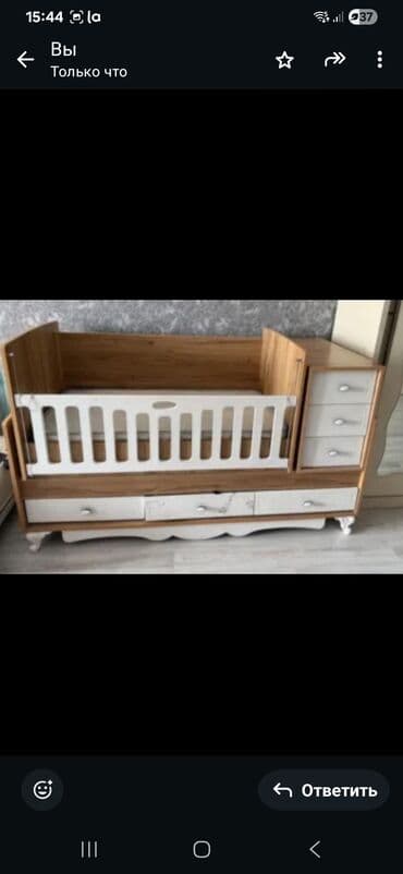 yataq destleri ucuz: Oğlan və qız üçün, Dördbucaq, Beşik, Dəstsiz, Matrassız, Yellənmə mexanizmsiz — 1