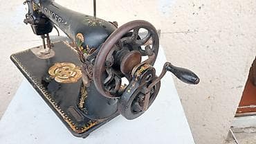 bag isi: Singer markalı klassik mexaniki tikiş maşını. Korpus üzərində orijinal — 5