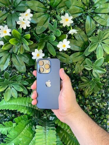 15 pro max 512 qiymeti: IPhone 15 Pro, 128 GB, Blue Titanium, Zəmanət, Simsiz şarj, Face ID — 1