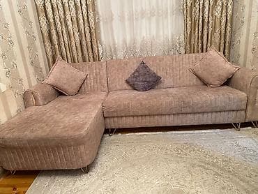 ev mebeli: Künc divan, Açılmayan, Bazasız, Parça, Çatdırılma yoxdur — 1