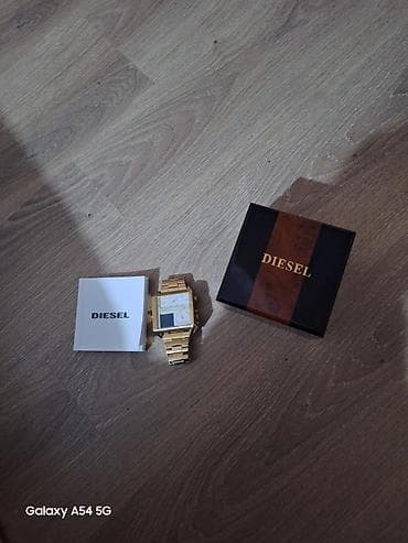 toxuma qolbaqlar: Qol saatı, Diesel, rəng - Qızılı — 3