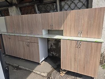 Кухонные гарнитуры: Anbardan satış: Mətbəx mebel dəsti - Ümumi ölçü: 3 m 03 sm - Qiymət — 2