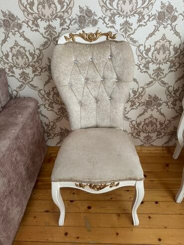 Ремонт и строительство: Для гостиной, Новый, Раскладной, Прямоугольный стол, 6 стульев — 5