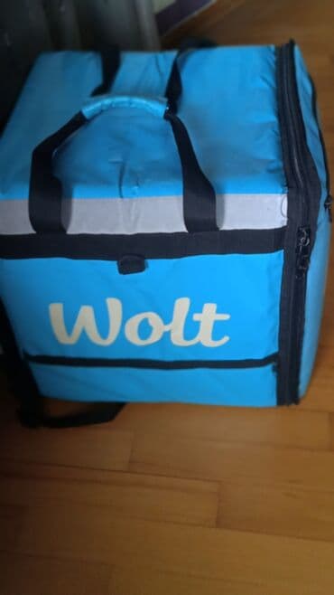 3 simli telefon: Wolt çantas təzədir + powerbank və kiçik şeyləri qoymaq üçün çanta + — 8