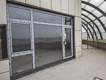 pvc qapı: PVC/alüminium şüşə fasad və qapı-pəncərə sistemləri - Material: PVC — 2