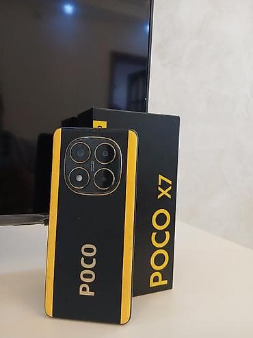 Poco X7, 256 GB, rəng - Qara