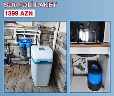 Sərfəli Paket – Su yumşaldıcı və çoxmərhələli filtrləmə sistemi