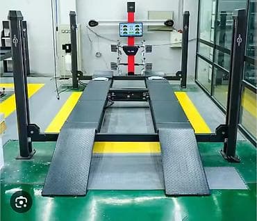 Dörd dirəkli auto lift və 3D/kompüterlə idarə olunan təkər düzlənməsi