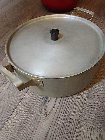 Tava-qazan: Qazan, rəng - Qara, Alüminium — 1