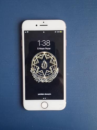 IPhone 7, 32 GB, Rose Gold, Barmaq izi