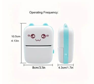 Masaüstü kompüterlər və iş stansiyaları: Mini printer 😊 Durumu/vəziyyeti : sıfır - yeni Formatı: Ağ-qara — 9