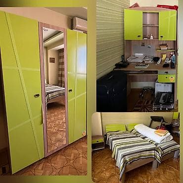 mebel alisi satisi: Oğlan və qız üçün, 2 təknəfərlik çarpayı, Dolab — 4