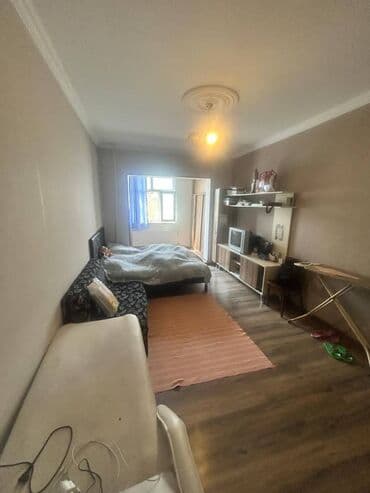 Günlük kirayə mənzillər: 1 otaqlı mənzil – mətbəx-studiya planı - Plan: 1 otaq, mətbəx-studiya — 3