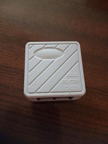 Modemlər və şəbəkə avadanlıqları: ADSL splitter TD-1301A Məqsəd: Telefon xəttində səs və ADSL/VDSL — 1