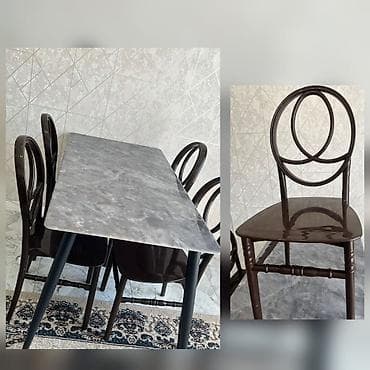Endirim oldu💥Masa oturacaq 280azn.masanın üzeri mermerdi Az işlənib — 1