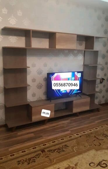 mətbəx rəfləri: Yeni, Düz TV altlığı, Polkalı, Laminat, Azərbaycan — 21