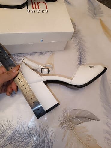 босоножки 27 размера: Размер: 37, цвет - Бежевый, Б/у — 3